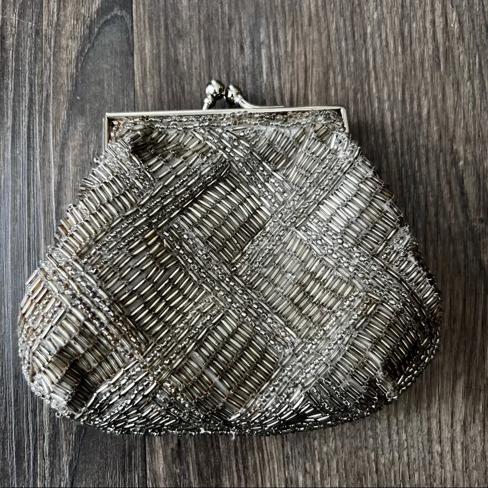 Cache Vintage Sequence Crossbody Mini Coin Purse - Picture 2 of 15